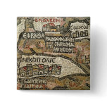 Bethlehem, detail from a map of Jericho Pinback Button