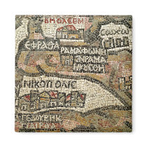 Bethlehem, detail from a map of Jericho Fridge Magnets