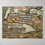 Bethlehem, detail from a map of Jericho Posters