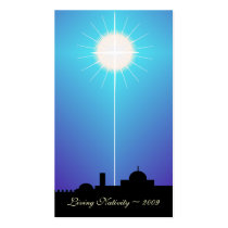 Bethlehem Living Nativity Card ~ 2009 business cards by RanchLady Bethlehem Living Nativity Card ~ 2009 business cards