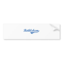 Bethlehem New Hampshire Classic Design Bumper Stickers