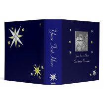 Bethlehem Night Shining Stars Binder