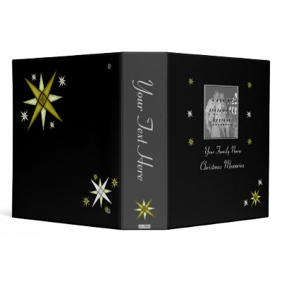 Bethlehem Night Shining Stars Binder by Lace9lives