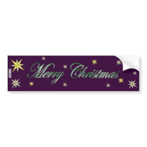 Bethlehem Night (Shining Stars) Bumper Stickers