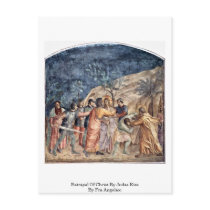 Betrayal Of Christ By Judas Kiss By Fra Angelico Postcards