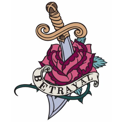Betrayal Tattoo Tee Shirt by tattoofashion