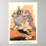 Betsy Bobbin, The Shaggy Man and Tik-Tok Print