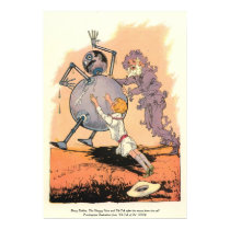 Betsy Bobbin, The Shaggy Man and Tik-Tok posters by ZephyrusBooks Betsy Bobbin, The Shaggy Man and Tik-Tok posters