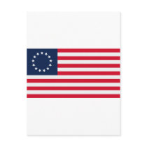 Betsy Ross 13 Stars American Flag Post Card