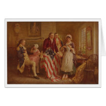 Betsy Ross, 1777, JLG Ferris, c1930 Card