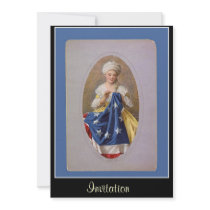 Betsy Ross and The Flag Invitation