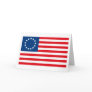 Betsy Ross Flag Greeting Card