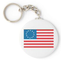 Betsy Ross Flag Keychain