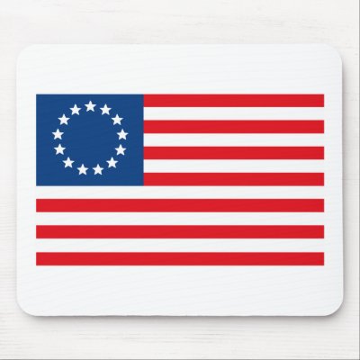 Betsy Ross Flag Mousepad by FlagTshirts