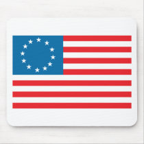 Betsy Ross Flag Mouse Pad