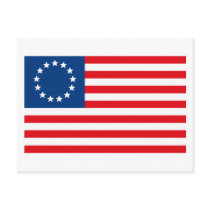 Betsy Ross Flag Postcard