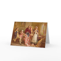 Betsy Ross Greeting Card