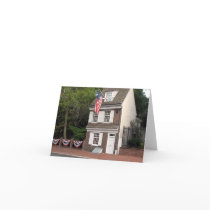 Betsy Ross House Card