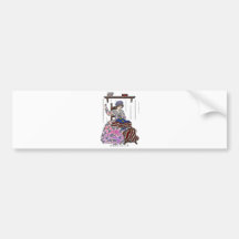 Betsy Ross Makes a Flag Memorial Day Bumper Sticker