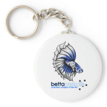 Betta Australis Keyring Keychain