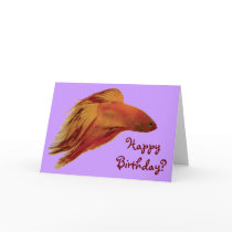 Betta - Birthday Card