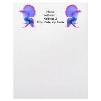 Betta Fighting Fish Letterhead