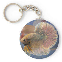 Betta Fish Keychain