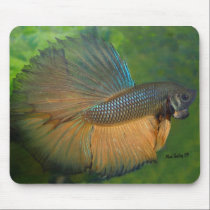Betta fish mouse pad mousepads