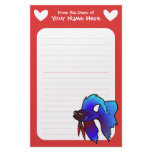 Betta Fish / Siamese Fighting Fish Love Stationery