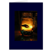 Betta in a Jar Greeting Card