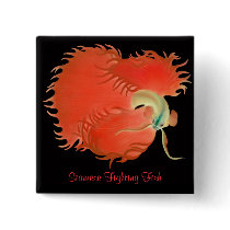 Betta Splendens Fighting Fish Pin