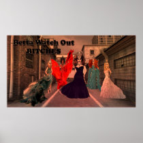 Betta Watch Out B**ches Print