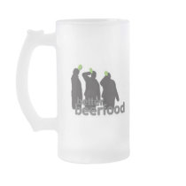 Better Beer Food 16oz. Frosted Beer Mug