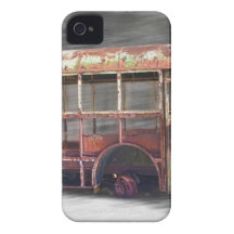 Better Days School Bus in Motion iPhone 4 Covers