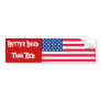 Better Dead Than Red Bumper sticker