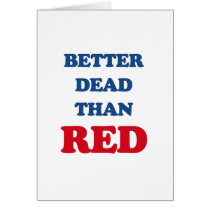 Better dead than Red Cards