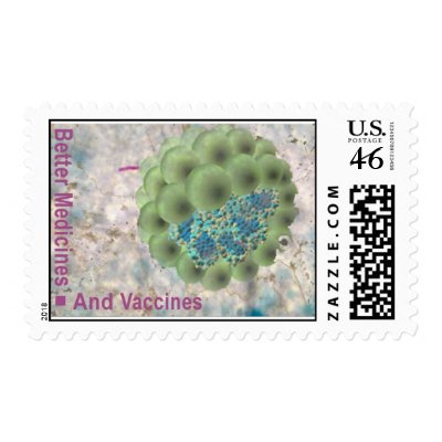 Better Medicines & Vaccines Stamps by dmcnair