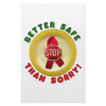 Better Safe Than Sorry Stationery Design