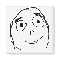 Better Than Expected Face Magnet