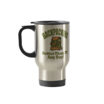 Better Than TV - Backpacking Coffee Mugs