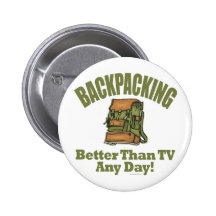 Better Than TV - Backpacking Pins