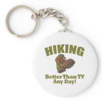 Better Than TV - Hiking Key Chain