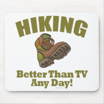 Better Than TV - Hiking Mouse Pad