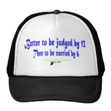 Better to be judged by 12 mesh hat