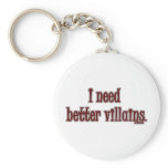 Better Villains Key Chains