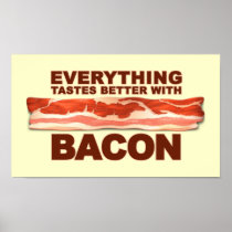 Better with Bacon Poster