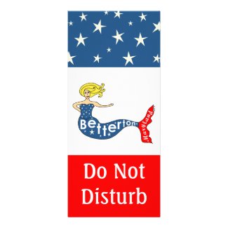 Betterton Mermaid Do Not Disturb Rack Cards