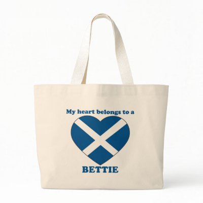 Bettie Canvas Bag by ValentinesDayTshirts