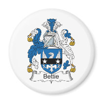Bettie Family Crest Refrigerator Magnets