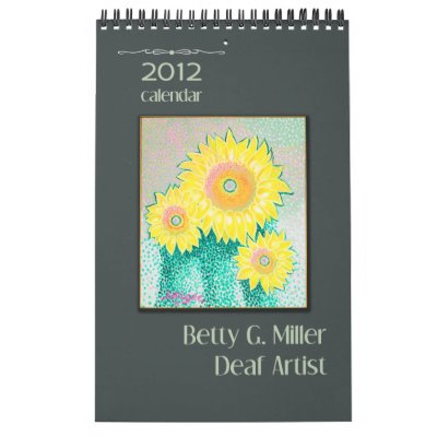 Bettigee's Paintings • 2012 Calendar by purpleswirlarts